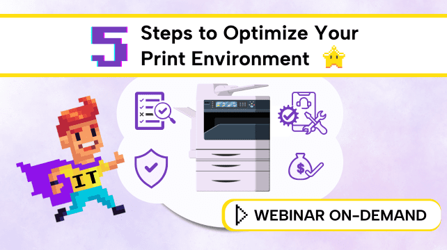Language Print Environment Optimize Your Print Environment Webinar | Pharos